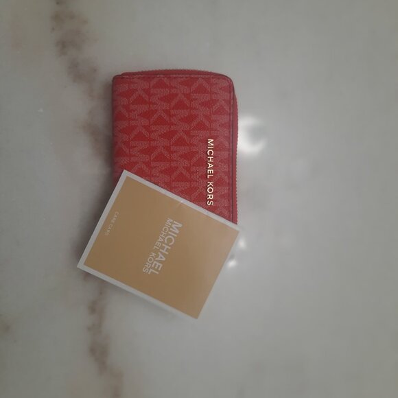 NWOT❗️Michael Kors Jet Set Zip Card Case - Picture 5 of 5